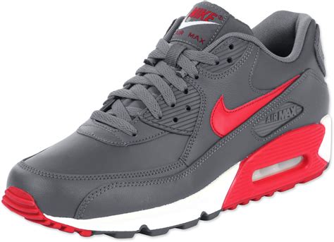 nike air max 90 herren grau rot|Graue Air Max 90 Nike online .